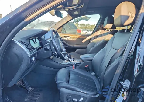 2021 BMW X3 Sdrive30I z USA, uszkodzony, nr VIN 5UXTY3C02M9E85117